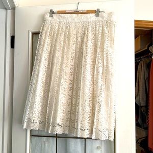 Pleated skirt refashion